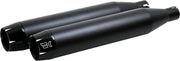 Khrome Werks Black 3.5 in. Slip On Mufflers for 2018-2026 Harley-Davidson Softail Motorcycles