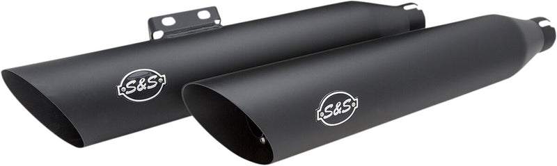 S&S Cycle Slash Cut 50 State Slip On Muffler for 2018-2024 Harley-Davidson Softail