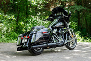 S&S Cycle 4-1/2" MK45 Cutlass Performance Mufflers for 2017-2025 Harley-Davidson Black Each