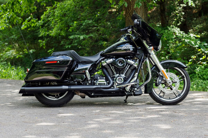 S&S Cycle 4-1/2" MK45 Cutlass Performance Mufflers for 2017-2025 Harley-Davidson Black #550-1010