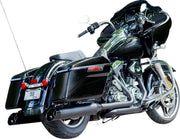 S&S Cycle 4-1/2" MK45 Cutlass Performance Mufflers for 1995-2016 Harley-Davidson Black #550-1016