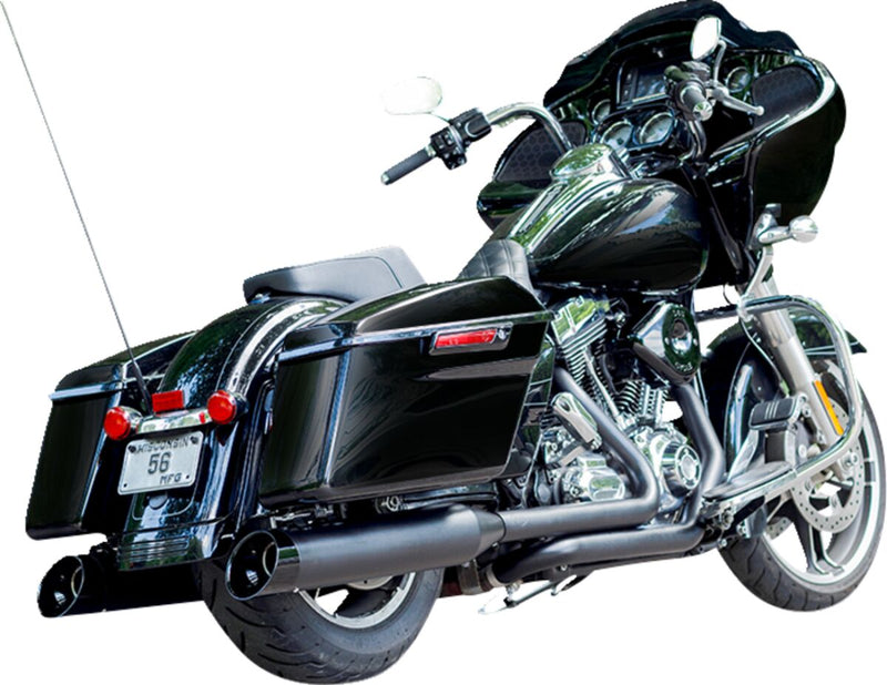 S&S Cycle 4-1/2" MK45 Cutlass Performance Mufflers for 1995-2016 Harley-Davidson Black #550-1016