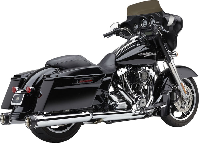 Cobra Gen 2 Neighbor Haters® Series Mufflers - Pair - Chrome for Harley-Davidson Touring 1995-2016