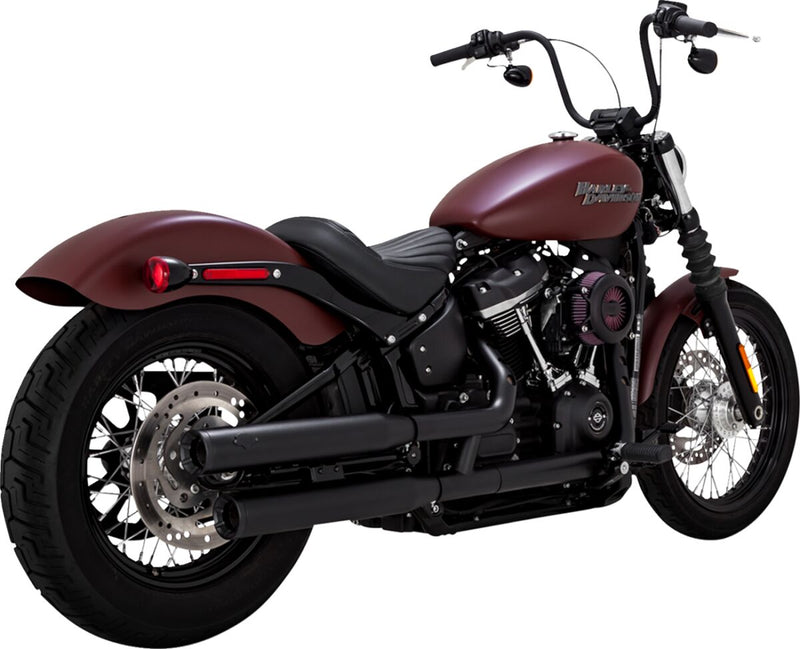 Vance & Hines Eliminator 300 Slip-on Mufflers - Pair, Mild Steel - Black for Harley-Davidson Softail & FXR 2018-2026