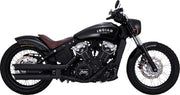 Vance & Hines Twin Slash 3 Inch Slip-Ons With PCX Technology In Black For Indian 2015-2024 Scout Models