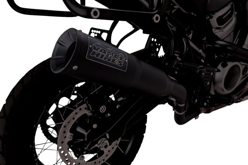 Vance & Hines Adventure Hi-Output 450 Slip-On In Black For 2021-2025 Harley-Davidson Pan America