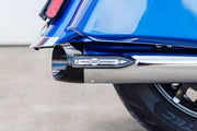 S&S Cycle 4" Broadhead Slip-On Mufflers for 2014-2026 INDIAN Chrome Pair