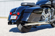 S&S Cycle 4" Broadhead Slip-On Mufflers for 2014-2026 INDIAN Chrome Pair