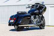 S&S Cycle 4" Broadhead Slip-On Mufflers for 2014-2026 INDIAN Chrome Pair #550-1076