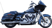 S&S Cycle 4-1/2" GNX Slip-On Mufflers for 1995-2016 Harley-Davidson Chrome Silver Pair #550-1079