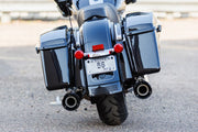 S&S Cycle 4-1/2" GNX Slip-On Mufflers for 1995-2016 Harley-Davidson Chrome Silver Pair