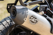 S&S Cycle SO EC SLIP-ON MUFFLER PAN AMERICA for 2021-2026 Harley-Davidson RA 1250 Slip-On Line Exhaust System Right #550-1080