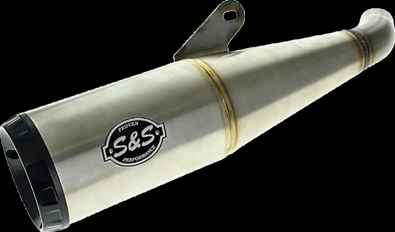 S&S Cycle Grand National Slip-On Muffler Brushed Each
