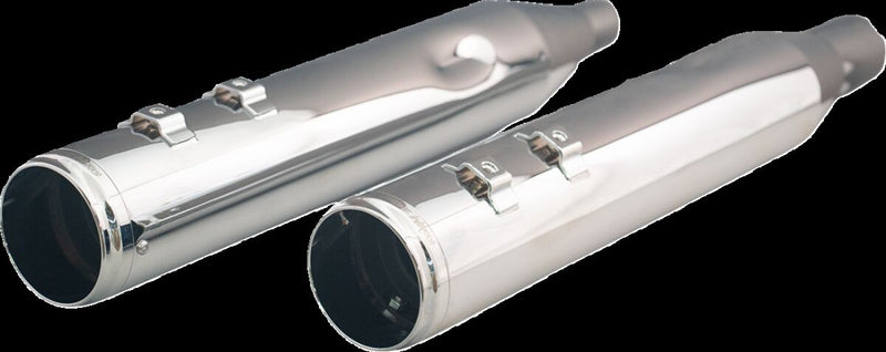 Khrome Werks 4-1/2" HP-Plus® Slip-On Mufflers with Race Tip for 2017-2026 Harley-Davidson Chrome Pair #202935