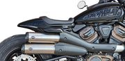S&S Cycle Grand National Slip-On Mufflers for 2021-2025 Harley-Davidson RH 1250 S ABS Brushed Stainless Steel Pair