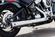 S&S Cycle Grand National Slip-On Muffler for 2025 Harley-Davidson Chrome Silver Stainless Steel #550-1160