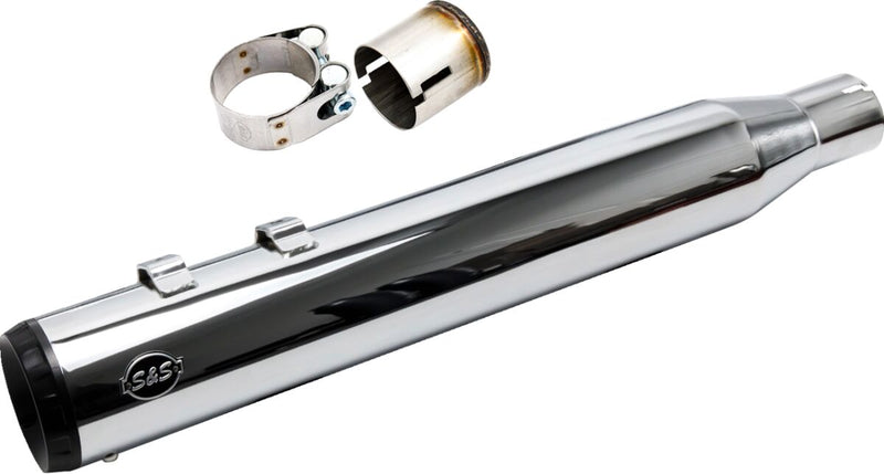 S&S Cycle 2-into-1 Swindler Exhaust Conversion Kit for 2017-2025 Harley-Davidson Muffler