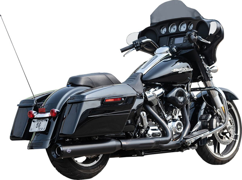 S&S Cycle 2-into-1 Swindler Exhaust Conversion Kit for 2017-2025 Harley-Davidson Muffler #550-1141