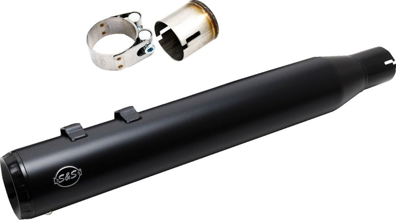 S&S Cycle Swindler Exhaust Conversion Kit 2-into-1 for 2017-2025 Harley-Davidson Muffler Right #550-1163