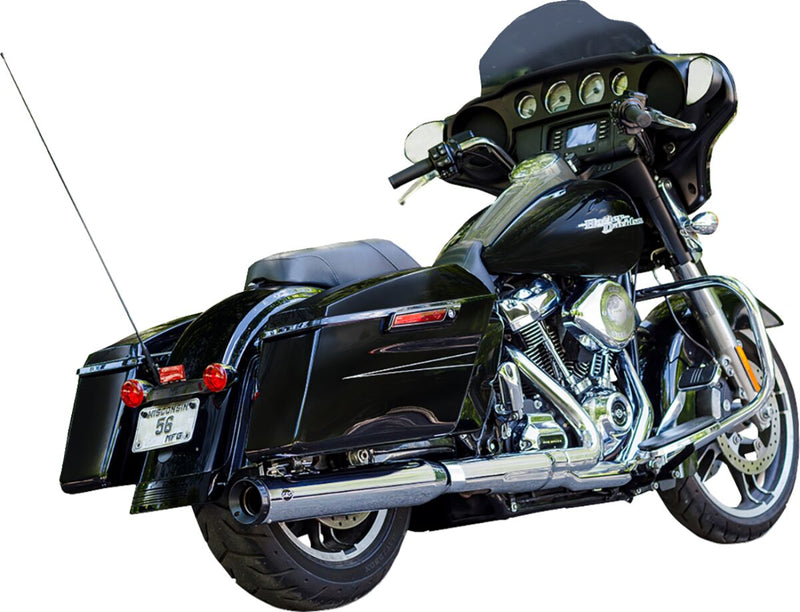 S&S Cycle Swindler Exhaust Conversion Kit 2-into-1 for 2017-2025 Harley-Davidson Muffler Right #550-1164