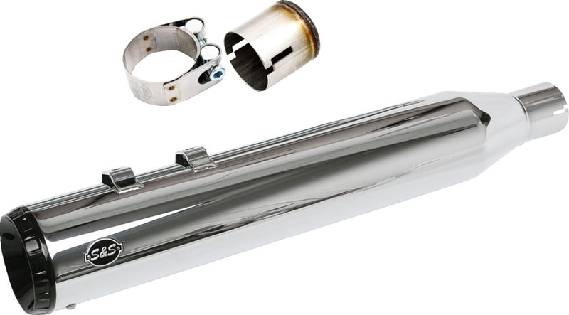 S&S Cycle Swindler Exhaust Conversion Kit 2-into-1 for 2017-2025 Harley-Davidson Muffler Right
