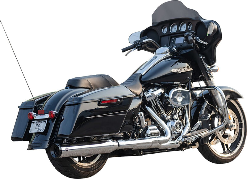 S&S Cycle Swindler Exhaust Conversion Kit 2-into-1 for 2017-2025 Harley-Davidson Muffler Right #550-1166
