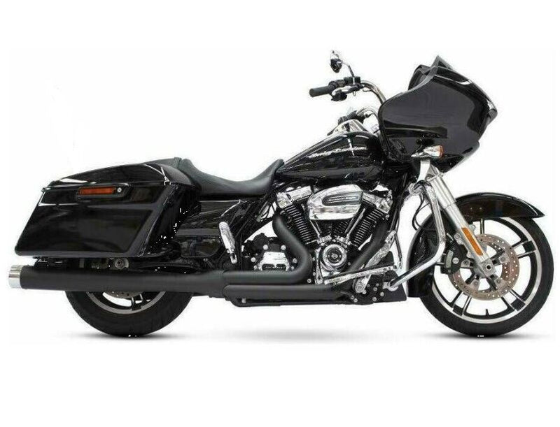 Rinehart Racing Full Exhaust System FLH 2-Into-1 for 2017-2025 Harley-Davidson Full System Kit #200-0107C