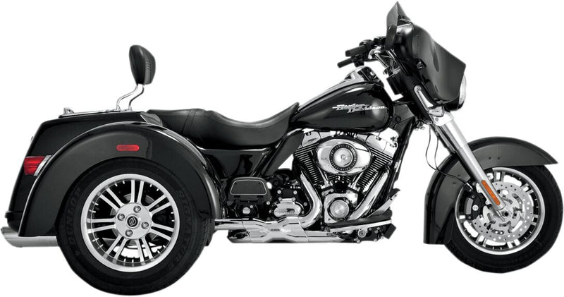 Vance & Hines Tri Glide Adaptor Kit in Chrome For 2010-2016 Trike Models