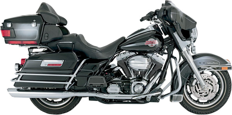 Vance & Hines Dresser Duals Exhaust Performance Exhaust Kit NON-PCX for Harley-Davidson 1995-2008 Touring Motorcycles (Headers Only) Chrome #16799