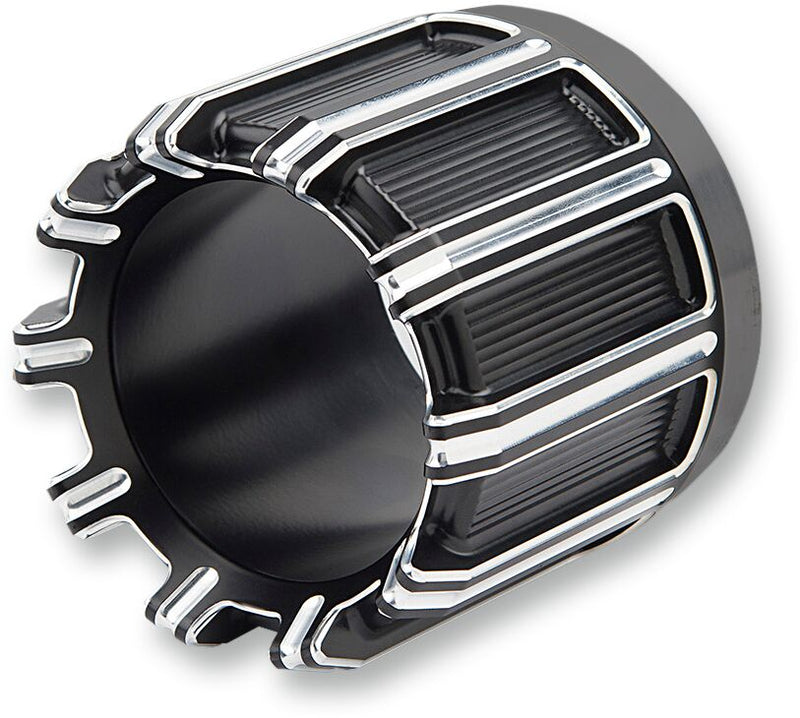 Arlen Ness 10-gauge Exhaust Tip - Each, Aluminum - Black / Chrome