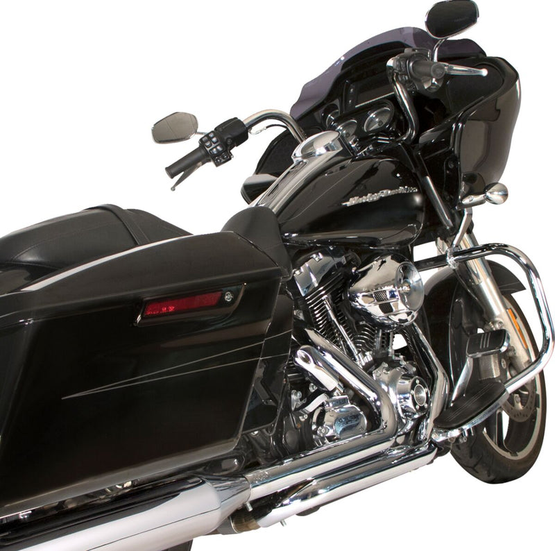 S&S Cycle Chrome Power Tune Dual Headers for 2009-2016 Harley-Davidson Touring Models #550-0004B