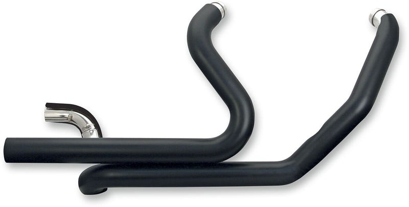 S&S Cycle Black Ceramic Power Tune Dual Headers for 2009-2016 Harley-Davidson Touring Models