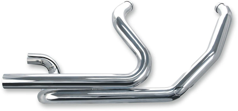 S&S Cycle Chrome Power Tune Dual Headers for 1995-2008 Harley-Davidson Touring Models