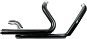 S&S Cycles Power Tune Dual Header System In Black For 2017-2023 Touring Models Black| Ceramic Fitment Harley-Davidson