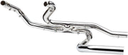 Cobra Pro Chamber Headpipes In Polished For Harley-Davidson 2017-2024 Trike Models