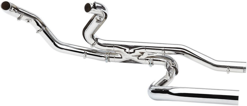 Cobra Pro Chamber Headpipes In Polished For Harley-Davidson 2017-2024 Trike Models