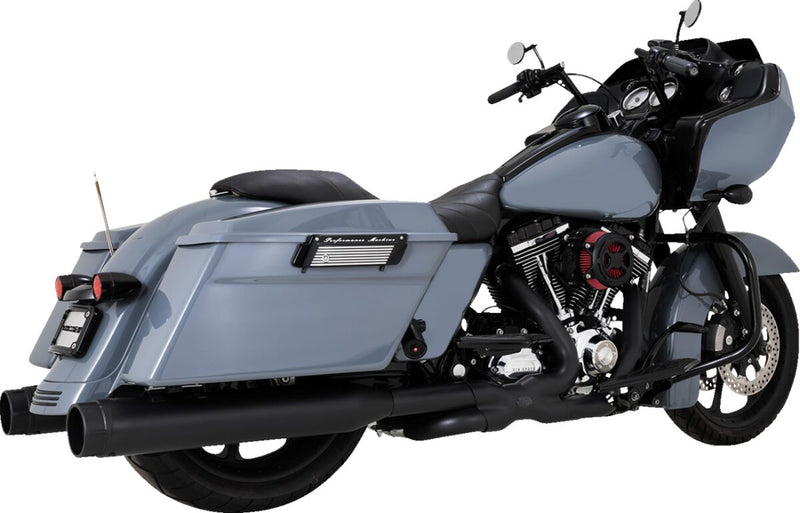 Vance & Hines Power Duals PCX™ Header System - Each - Black / Matte for Harley-Davidson Touring & Trike 2009-2016