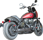S&S Cycle 2-into-1 Qualifier Exhaust System for 2022-2026 INDIAN CHIEF Guardian Black 49 State #550-1116