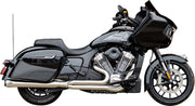 S&S Cycle 2-into-1 Qualifier Exhaust System for 2020-2026 INDIAN Brushed Silver 49 State