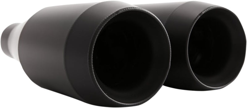 Trask Black Slip-On Mufflers for 2015-2016 Indian Scout Motorcycles
