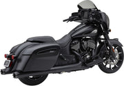 Cobra 4 Inch Neighbour Hater Dual Cut Slip-On Mufflers In Black For Indian 2018-2020 Chieftain Classic 2016-2024 Springfield, 2015-2024 Roadmaster & 2018-2020 Roadmaster Elite Models