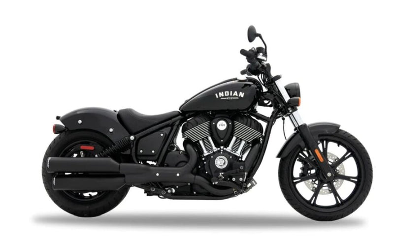 Rinehart Racing 4" Slip-On Mufflers for Indian Chief for 2020-2026 INDIAN Right Set #500-1501