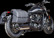 S&S Cycle Grand National Slip-On Mufflers for 2024-2026 INDIAN Chrome Silver Each