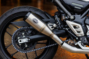 S&S Cycle Grand National Slip-On Muffler for 2024-2026 TRIUMPH Stainless Steel Each