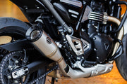 S&S Cycle Grand National Slip-On Muffler for 2024-2026 TRIUMPH Stainless Steel Each