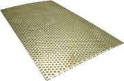 LA Choppers Universal Exhaust Baffle Perforated Sheet Stainless Steel