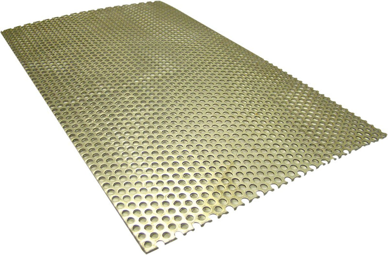 LA Choppers Universal Exhaust Baffle Perforated Sheet Stainless Steel
