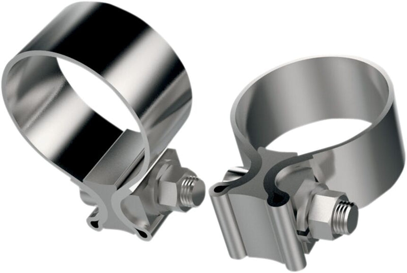 Khrome Werks Stainless Steel Muffler Clamps #203030