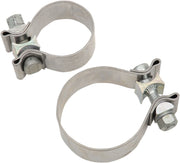 Khrome Werks Stainless Steel Muffler Clamps #203031