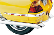 Turndown Exhaust Extensions Chrome #KUR7606